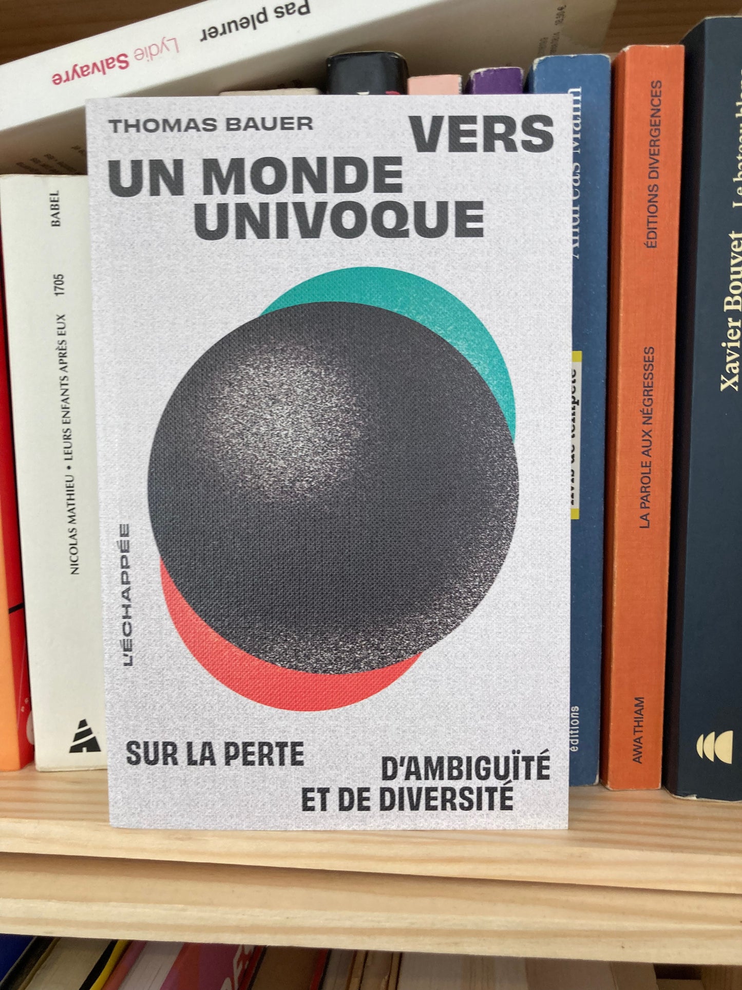 Vers un monde univoque (Thomas Bauer)